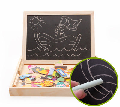 Multifunctional Magnetic Kids Puzzle Drawing Board Educational Toys Learning Wooden Puzzles Toys For Children Gift - My Tech Addict