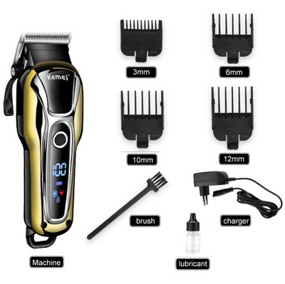 Professional Hair Clipper Rechargeable Electric Beard Trimmer - My Tech Addict