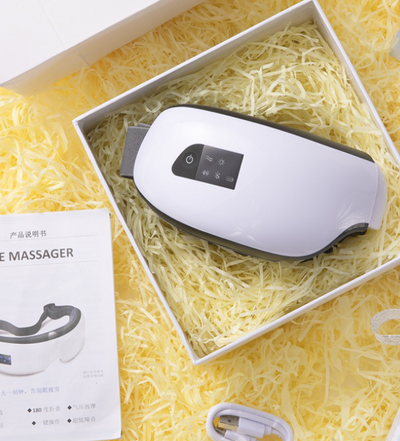 Bluetooth Music Eye Massager Air Pressure Hot Compress Dark Circles Eye Care - My Tech Addict