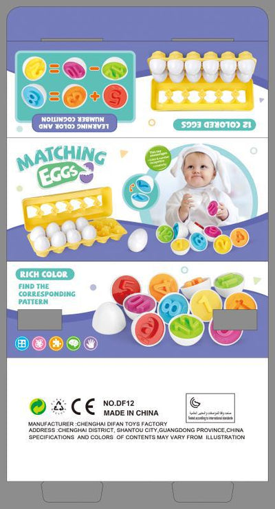 Baby Learning Educational Toy Smart Egg Toy Games Shape Matching Sorters Toys Montessori Eggs Toys For Kids Children - My Tech Addict