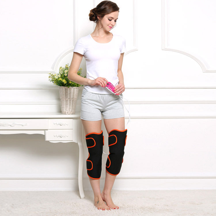 Warm heat electric heating knee protector leg vibration multi-function leg joint massager - My Tech Addict
