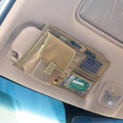 Vehicle Visor Panel Truck Car Sun Visor Organizer CD Bag Holder Car Styling Hunting Accessories - My Tech Addict