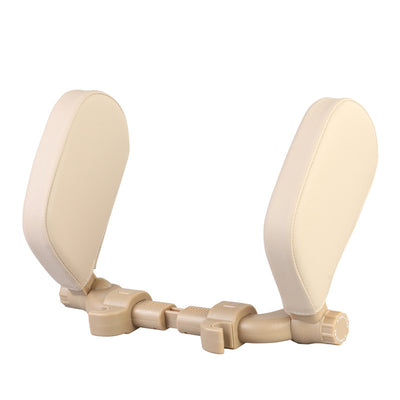 Car headrest pillow Sleep Adjustable Side Car Soft Travel Seat Headrest Auto Leather Support Neck Pillow Cushion car accessories - My Tech Addict