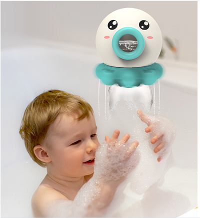 Octopus Fountain Bath Toy Water Jet Rotating Shower Bathroom Toy Summer Water Toys Sprinkler Beach Toys Kids Water Toys - My Tech Addict