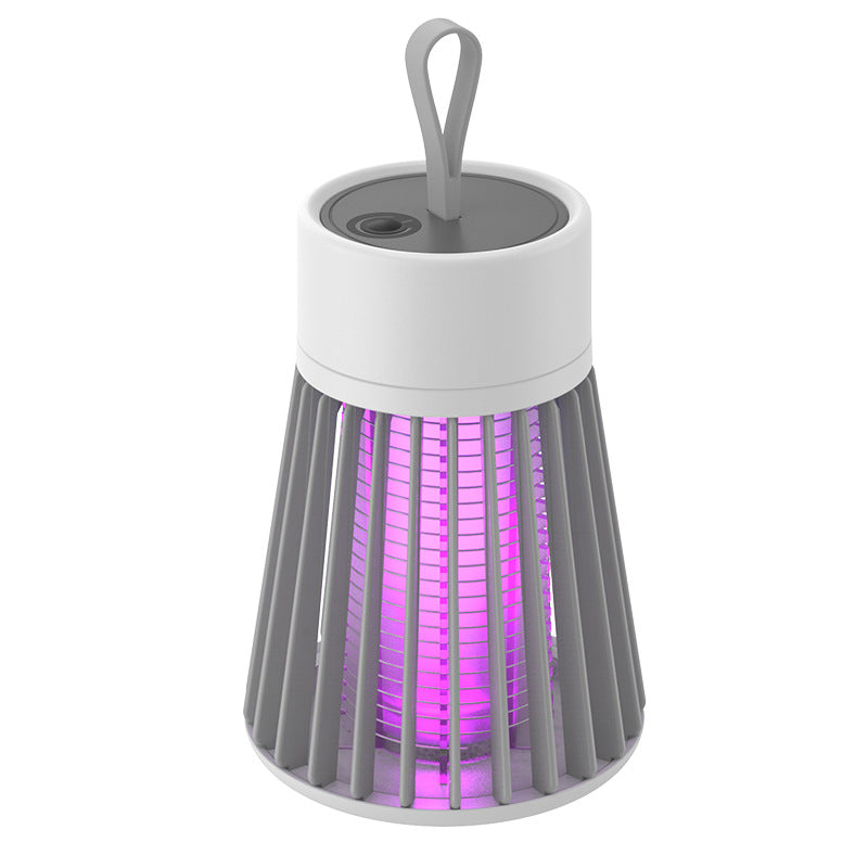 Electric-Shock Physical Mosquito Killer Light Purple Light Mosquito Trap Mosquito Killer Portable OutdoorBedroom USB Rechargeable Mosquito Trap - My Tech Addict