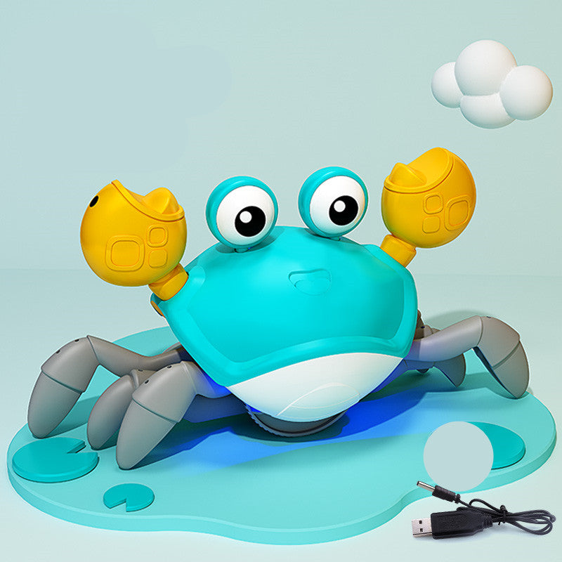 Induction Escape Crab Rechargeable Electric Pet Musical Toys Children'S Toys Birthday Gifts Interactive Toys Learn To Climb Toys - My Tech Addict