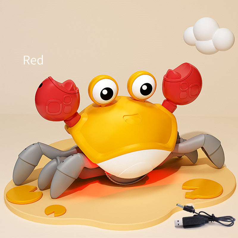 Induction Escape Crab Rechargeable Electric Pet Musical Toys Children'S Toys Birthday Gifts Interactive Toys Learn To Climb Toys - My Tech Addict