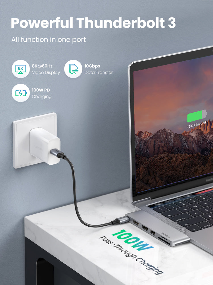 Greenlink Typec Docking Station Expands Usb Thunderbolt Projection Accessory Converter - My Tech Addict