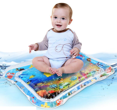 Baby Inflatable Water Mat, Infants Summer Beach Water Mat Patted Pad Water Cushion For Infants Toddlers Summer Fun Activity Play Toys Baby Pillows - My Tech Addict