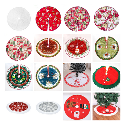 Christmas tree skirt Christmas tree decorations Christmas gifts Christ
 Category :Christmas tree skirt
 
 Material: non-woven fabric/super soft fabric/fabric/flannel (single-sided velvet composite sponge)/short plush
 


 Size :60cm, 7hallowen giftsMy Tech AddictMy Tech Addict
