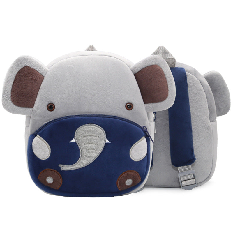 Cute Plush Backpacks Kindergarten Cartoon School Bags Children Animal Toys Bag - My Tech Addict