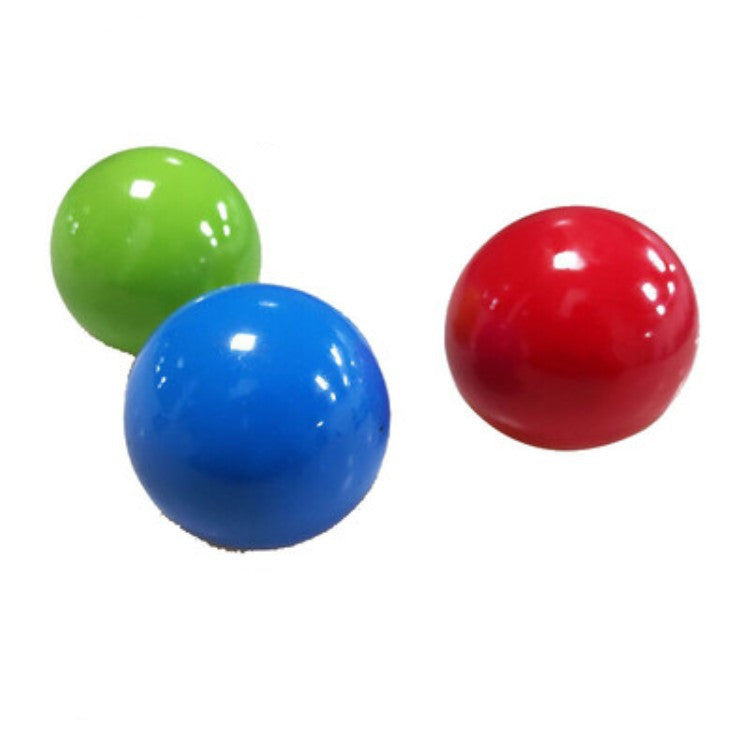 Stick Wall Ball Stress Relief Toys Sticky Squash Ball - My Tech Addict