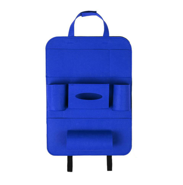 Auto Car Backseat Organizer Car-Styling Holder Multi-Pocket Seat Wool Felt Storage Multifunction Vehicle Accessories Bag - My Tech Addict