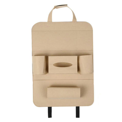 Auto Car Backseat Organizer Car-Styling Holder Multi-Pocket Seat Wool Felt Storage Multifunction Vehicle Accessories Bag - My Tech Addict