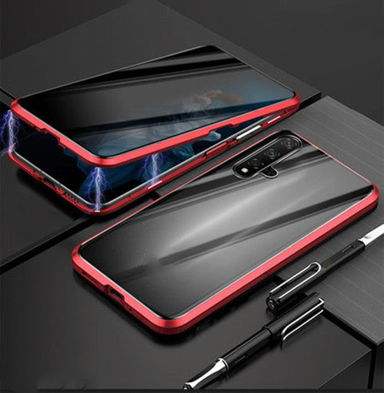 Phone Case Anti-peep Magnetic Protective Shell Magnetic Privacy Glass Case For Phone - My Tech Addict