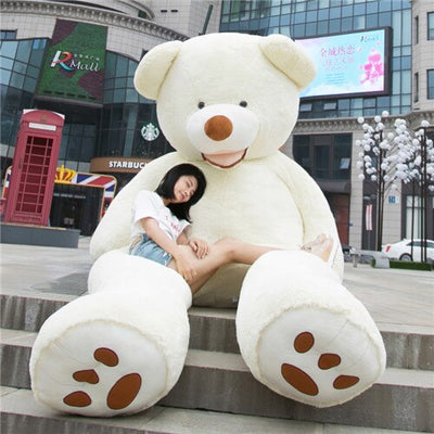 Giant Teddy Bear Plush Toy Huge  Soft Toys  Leather Shell - My Tech Addict