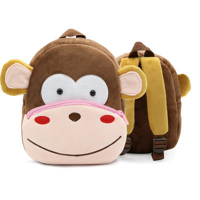 Cute Plush Backpacks Kindergarten Cartoon School Bags Children Animal Toys Bag - My Tech Addict