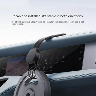 Magnetic Bendable Car Mobile Phone Holder Wireless Charger Phone Holder 15W Car Dash Mount Compatible With Phone - My Tech Addict