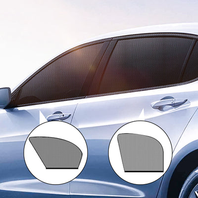 Car Front&Rear Side Curtain Sun Visor Shade Mesh Cover Insulation Anti-mosquito Fabric Shield UV Protector Car Accessories Car Side Window Sunshades Window Screen Door Covers UV Protector - My Tech Addict