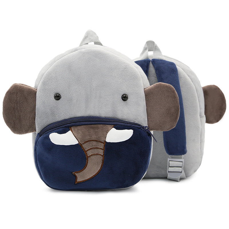 Cute Plush Backpacks Kindergarten Cartoon School Bags Children Animal Toys Bag - My Tech Addict