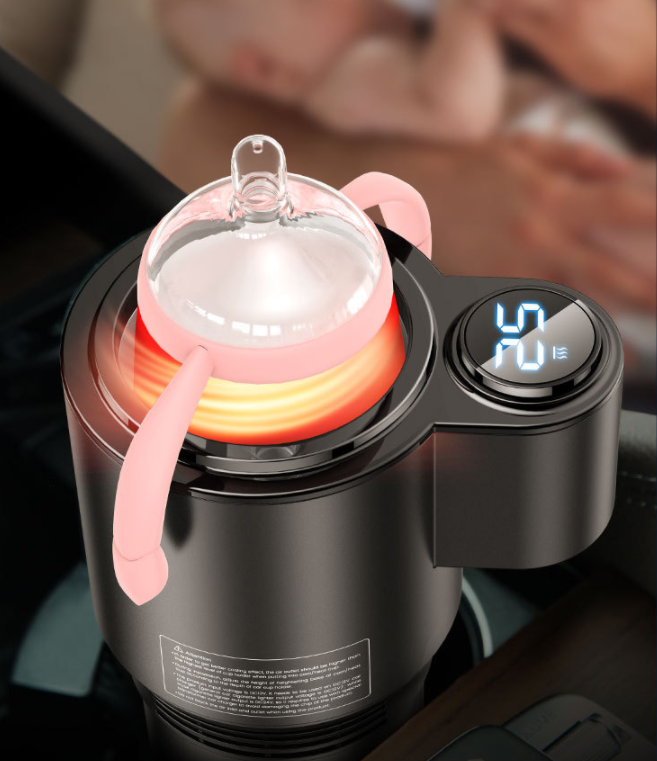 USAMS US-ZB160 Digital Display Smart Car Heating Cooling Cup Car Accessories - My Tech Addict