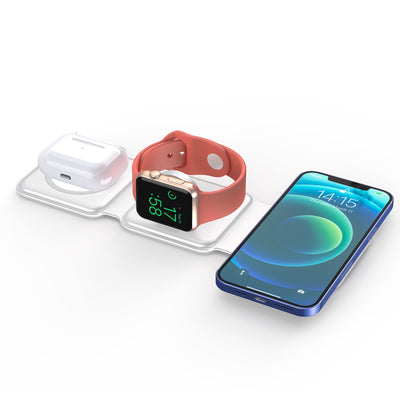 Magnetic Wireless Charger Mobile Phone Watch Headset Portable Fast Charging - My Tech Addict