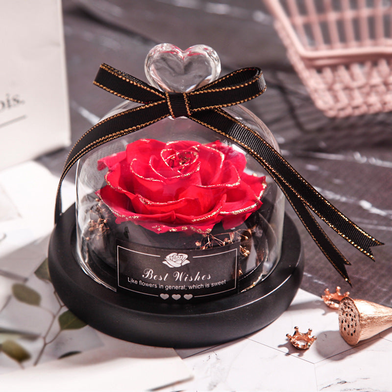 Valentine's Day Christmas Dried Flowers For Home Decor Wedding Gifts D
 Overview
 
 1. The eternal rose products are made of high-quality rose materials, high-grade flower materials, and transparent glass, and are made by skilled technhallowen giftsMy Tech AddictMy Tech Addict