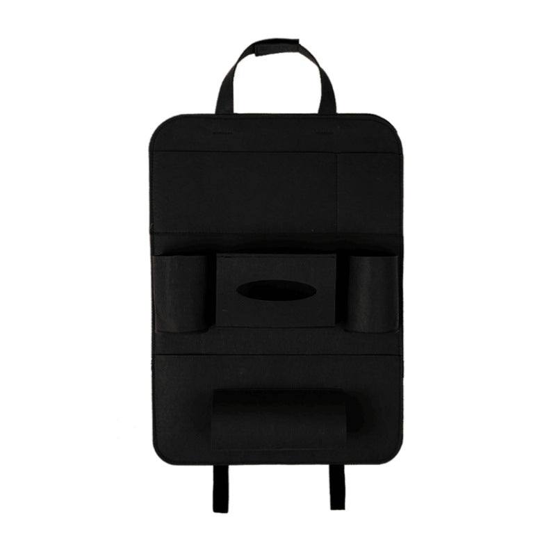 Auto Car Backseat Organizer Car-Styling Holder Multi-Pocket Seat Wool Felt Storage Multifunction Vehicle Accessories Bag - My Tech Addict