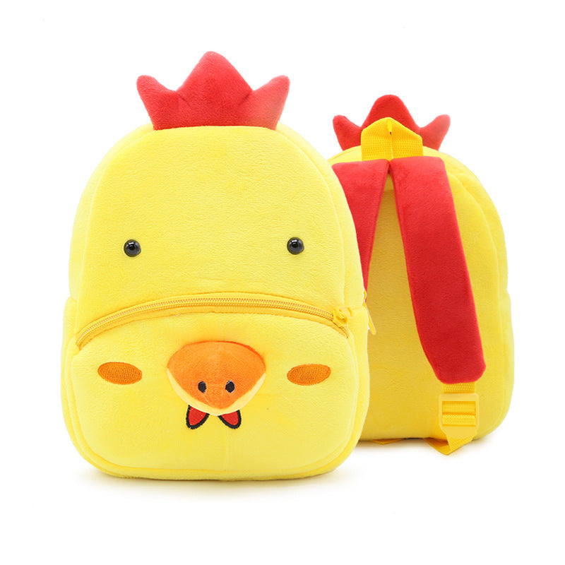 Cute Plush Backpacks Kindergarten Cartoon School Bags Children Animal Toys Bag - My Tech Addict