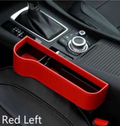 PU Car Organizer Seat Gap Storage Box Car Seat Side Slit for Wallet Phone Coins Cigarette Keys Cards Car Accessories - My Tech Addict