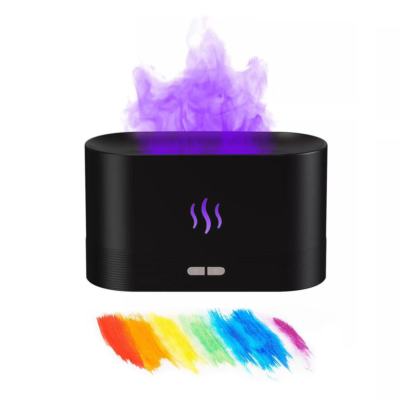 2022 Best Selling USB Ultrasonic Flame Humidifier Led RGB Colorful Essential Oil Fire Flame Aroma Diffuser - My Tech Addict