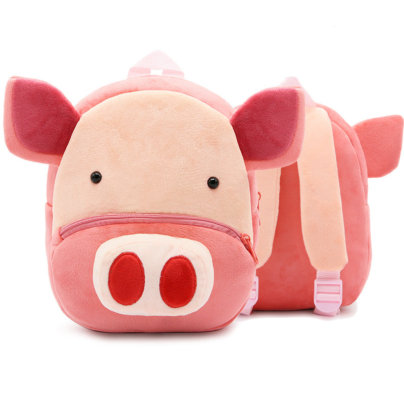 Cute Plush Backpacks Kindergarten Cartoon School Bags Children Animal Toys Bag - My Tech Addict