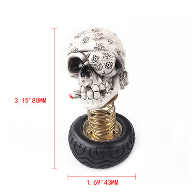 Car Skull Personality Interior Decoration Halloween Day Ornament For Car Goods Car Interior Accessories Decoration - My Tech Addict