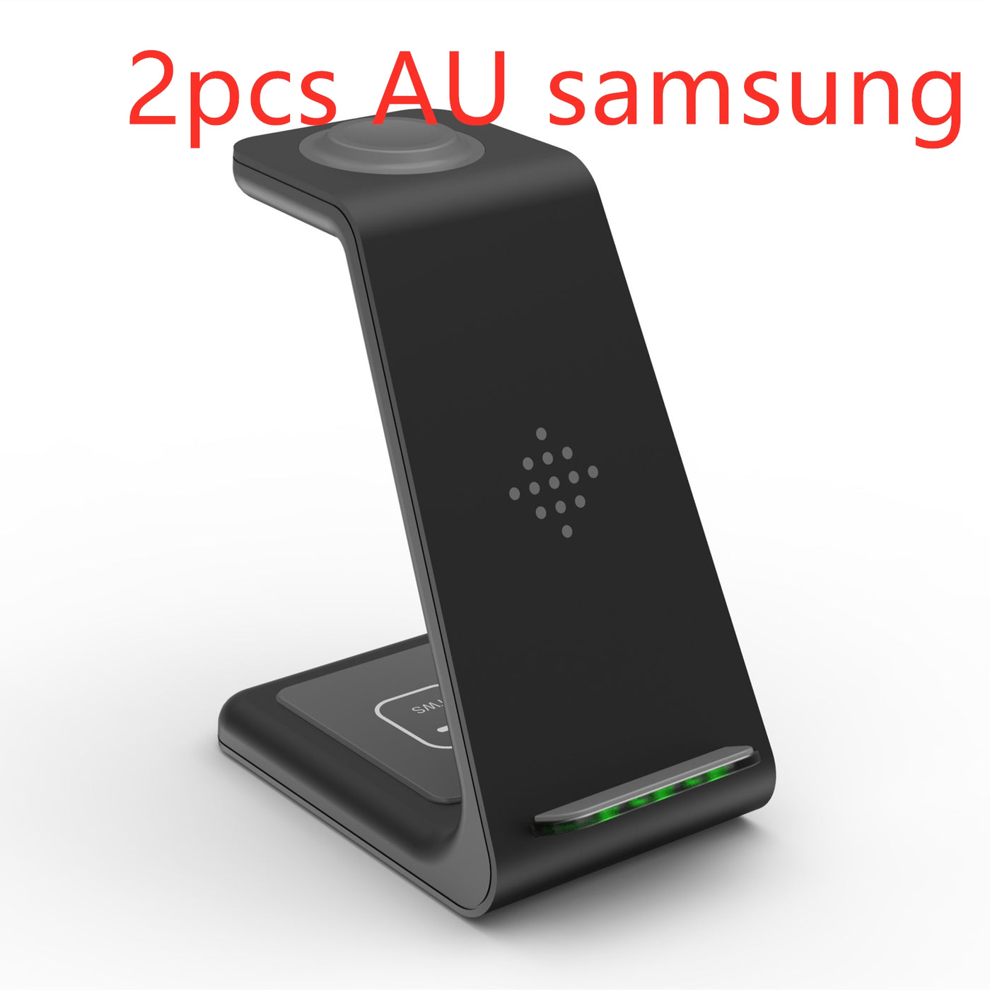3 In 1 Fast Charging Station Wireless Charger Stand Wireless Quick Charge Dock For Phone Holder - My Tech Addict