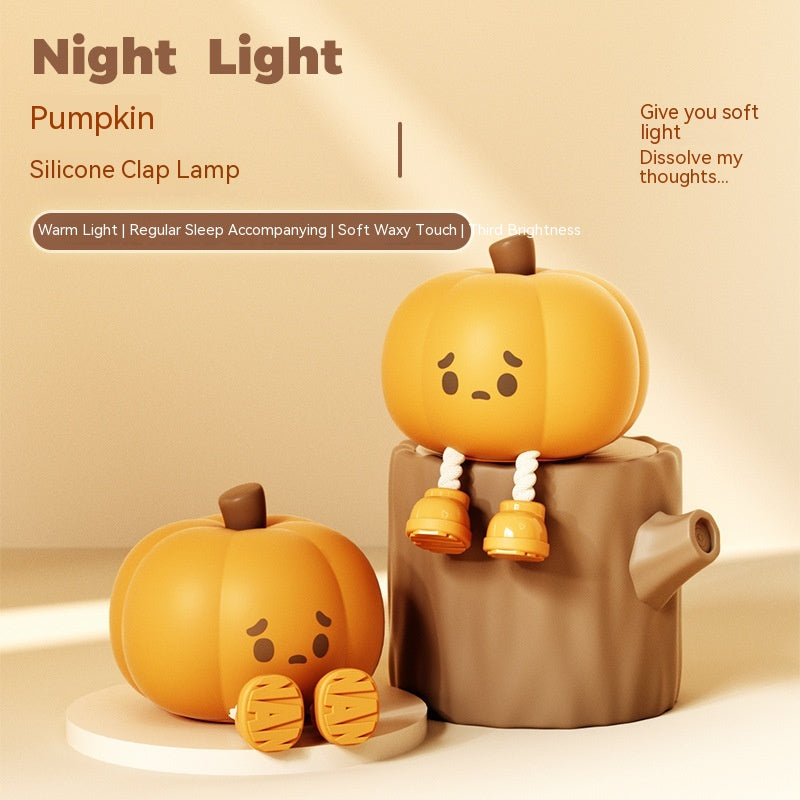 Home Decor Halloween Pumpkin Night Light Cute Soft Silicone Lamp Touch
 Overview:


 1. BPA-Free Safe Table Lamp: The cute Pumpkin night light is made with baby-safe BPA-free silicone to give a pleasantly soft touch, easy to carry arouhallowen giftsMy Tech AddictMy Tech Addict