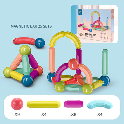 Baby Toys Magnetic Stick Building Blocks Game Magnets Children Set Kids Magnets For Children Magnetic Toy Bricks - My Tech Addict