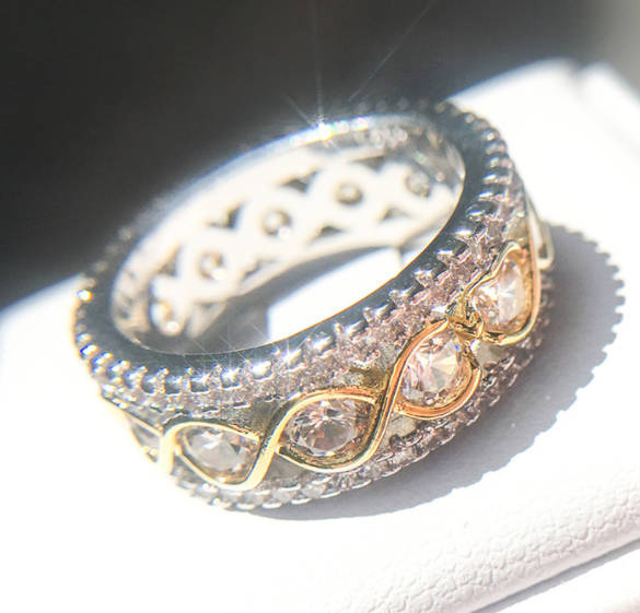 Elegant Female Zircon Stone Ring Finger Rings For Women Promise Love V
 Overview:
 
 Material copper style Europe and America Modeling Process Plating Suitable for gift occasions Birthday Packaging Individual packaging Style Women's Inhallowen giftsMy Tech AddictMy Tech Addict