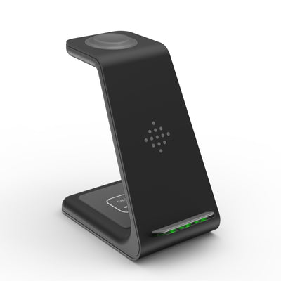 3 In 1 Fast Charging Station Wireless Charger Stand Wireless Quick Charge Dock For Phone Holder - My Tech Addict