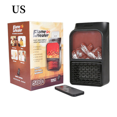 Flame Heater Household Mini Heater Multifunctional Heater - My Tech Addict