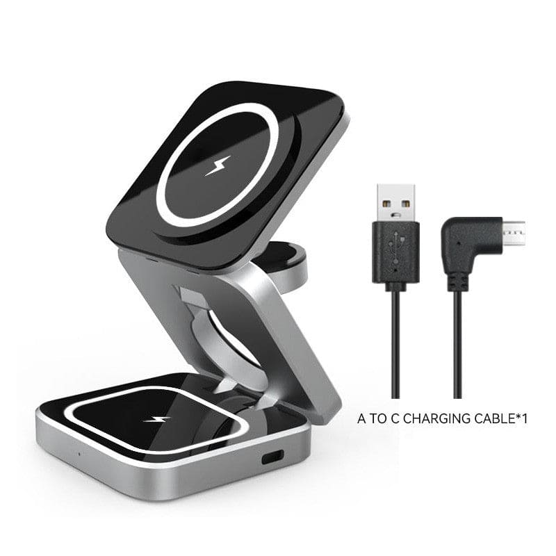3-in-1 Foldable Wireless Charging Station