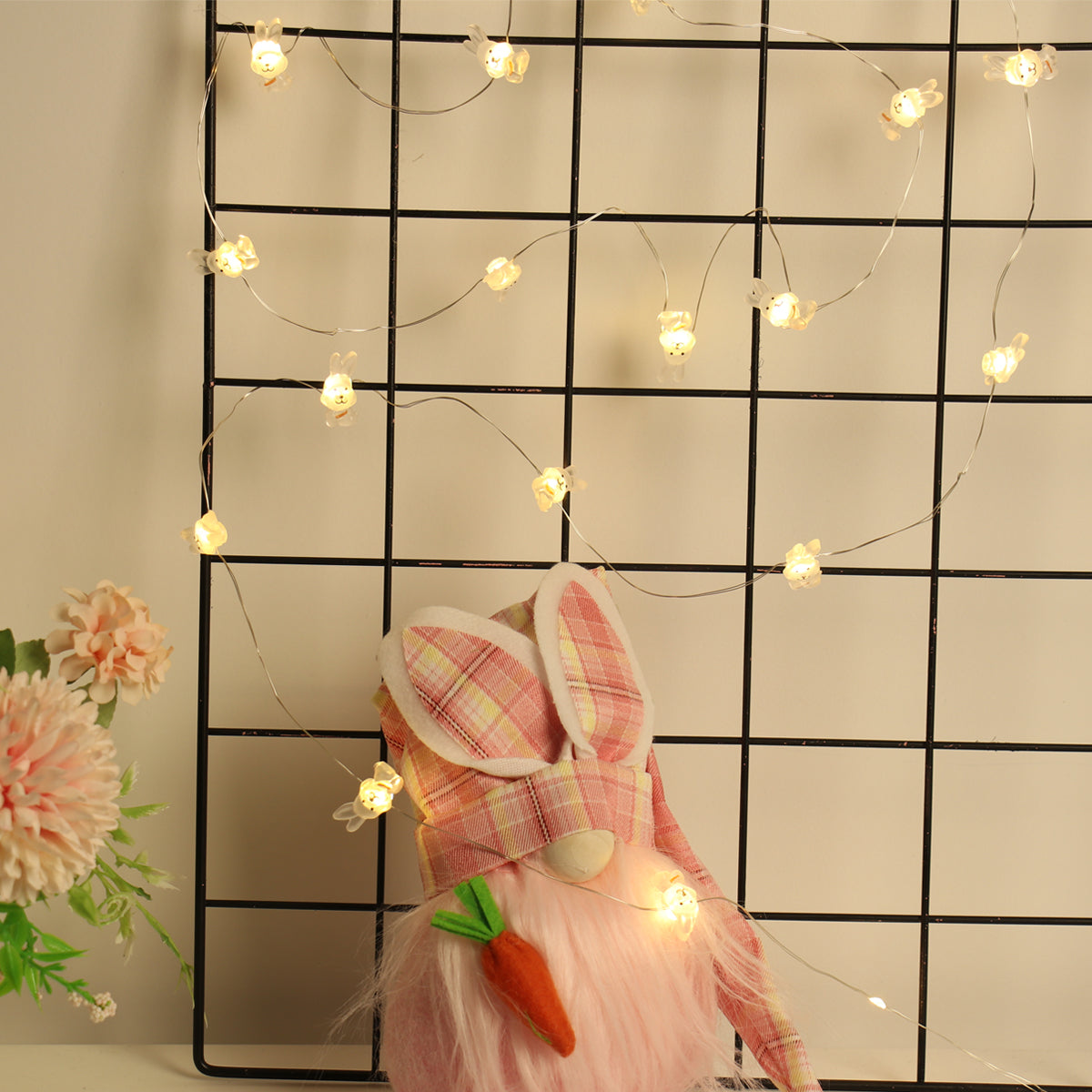 Easter LED Bunny String Lights Easter Decoration For Home Carrot Rabbi
 
 Overview:
 
 
 1. Colorful LED bulbs are lovely and fun, beautiful and eye-catching.
 
 2. Good Easter home decoration even when the lights are not on, fill yourhallowen giftsMy Tech AddictMy Tech Addict