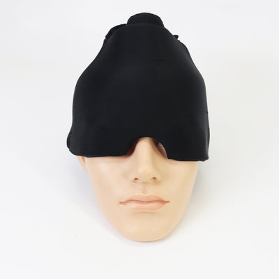 Migraine Relief Hat Cold Therapy Migraine Relief Products Comfortable Head Wrap Ice Pack Eye Mask For Puffy Eyes - My Tech Addict