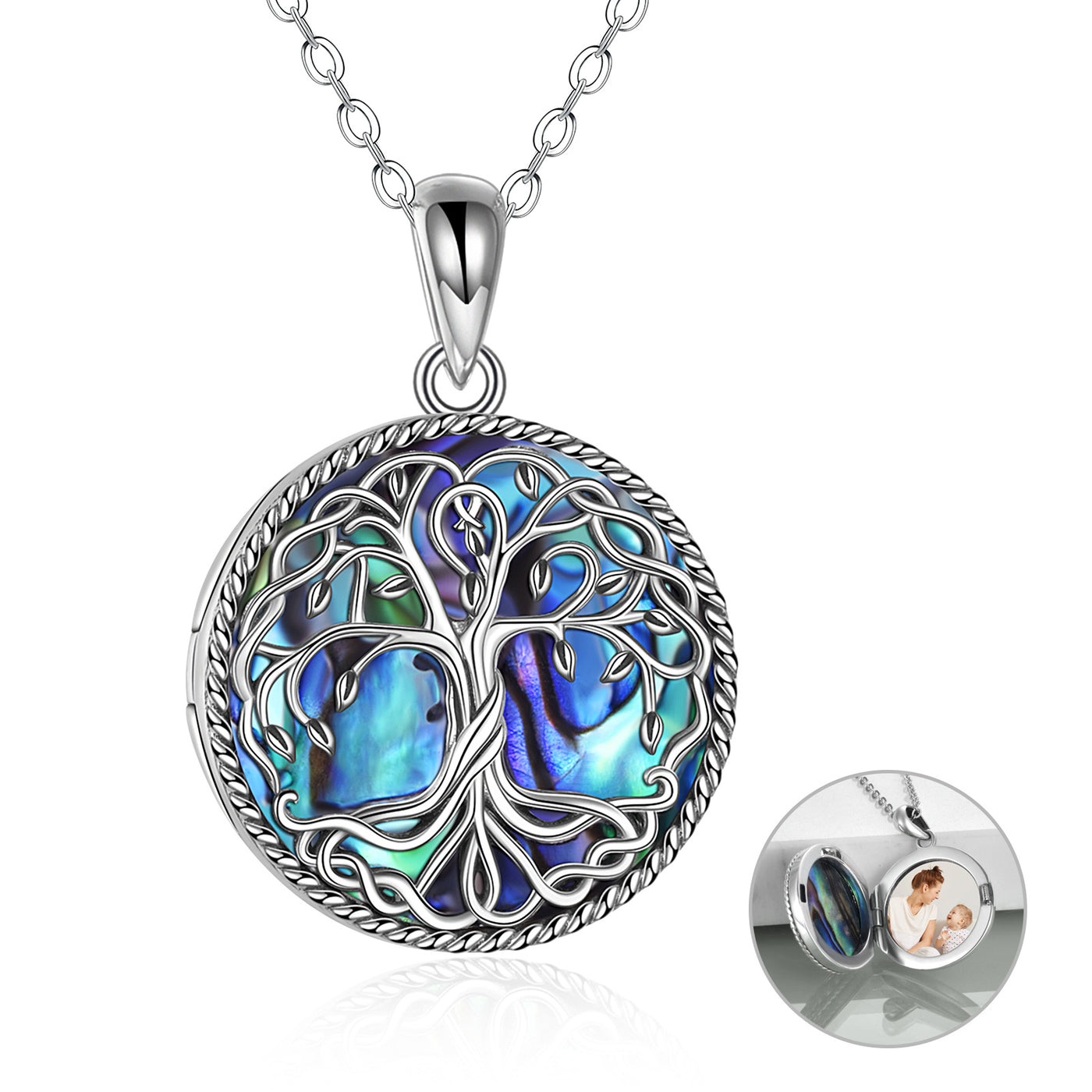 Tree of Life Locket Necklace Jewelry for Women Sterling Silver Celtic 
 Overview:


 DESIGN:The tree of life symbo of growth and strength, rebirth, a bright future, longevity, good health, and a fresh start on life. The tree of life pehallowen giftsMy Tech AddictMy Tech Addict