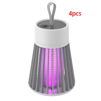 Electric-Shock Physical Mosquito Killer Light Purple Light Mosquito Trap Mosquito Killer Portable OutdoorBedroom USB Rechargeable Mosquito Trap - My Tech Addict