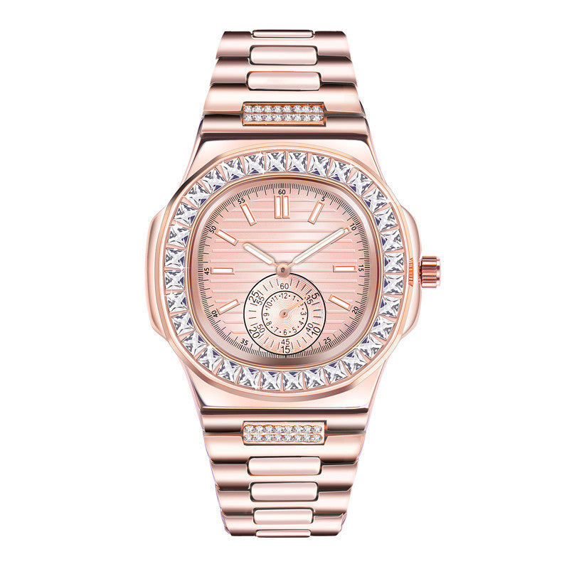 Mens Fashion Alloy  Luxury Brand Diamond Gifts Watches
 Product information:


 Strap circumference (including strap, case and clasp): 23cm
 
 Table bandwidth: 2.4cm
 
 Case diameter: 4.5cm
 
 Case thickness: 1.1cm
 
 Nhallowen giftsMy Tech AddictMy Tech Addict