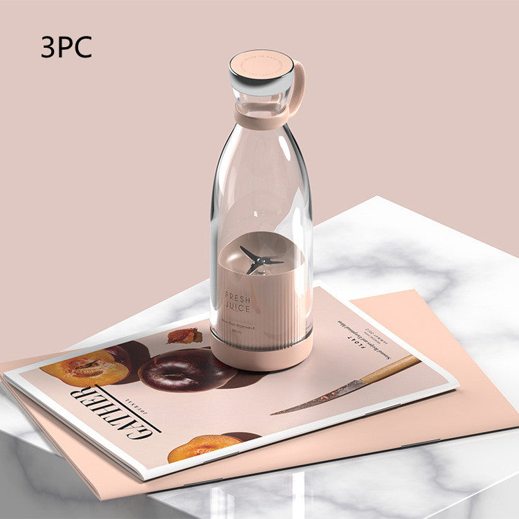 350ML Electric Juicer Blender Mixer USB Rechargeable Machine Household Portable Blender Maker Cup Kitchen Tool Kit - My Tech Addict