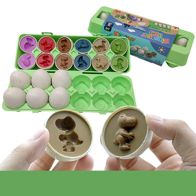Baby Learning Educational Toy Smart Egg Toy Games Shape Matching Sorters Toys Montessori Eggs Toys For Kids Children - My Tech Addict