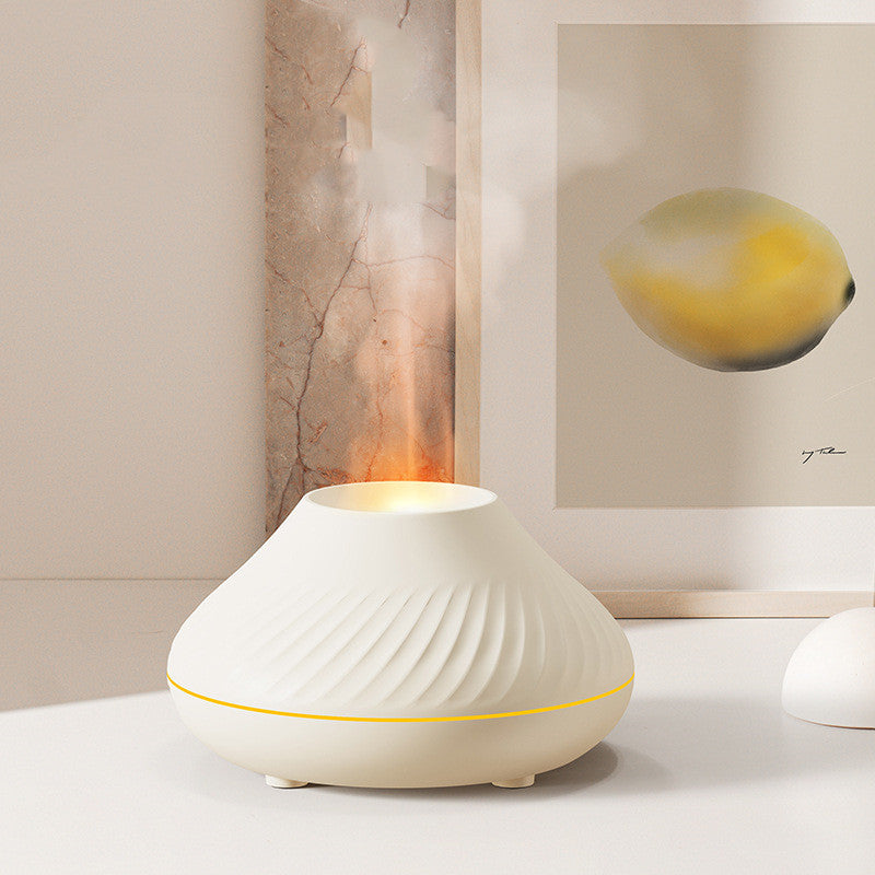 Volcanic Flame Aroma Diffuser Essential Oil HumidifierColorful Light and Fragrance: 7 color options, use our fragrance diffuser to relax, soothe, calm. Carefully crafted with high-quality PP material, a button electroplDiffuserMy Tech AddictMy Tech Addict