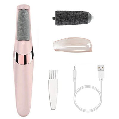 Electric Foot Callus Remover
Features &amp; Description:
Ergonomic Wand Design: Easy to use on both feet, front to back - heels, toes, sides, and balls of feet.
Cordless &amp; Rechargeable &ampMy Tech AddictMy Tech Addict