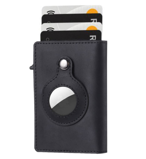 Men's AirTag WalletOur Apple AirTag wallet features a built-in pocket that snugly holds your Apple tracker in place. Its open-faced design also provides both excellent sound transmissiWalletMy Tech AddictMy Tech Addict